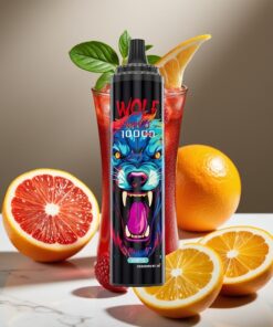 JNR Wolf Niplo 10000 Puffs Vimto Disposable Vape - 20ml, Type-C, 0/2/5% Nicotine